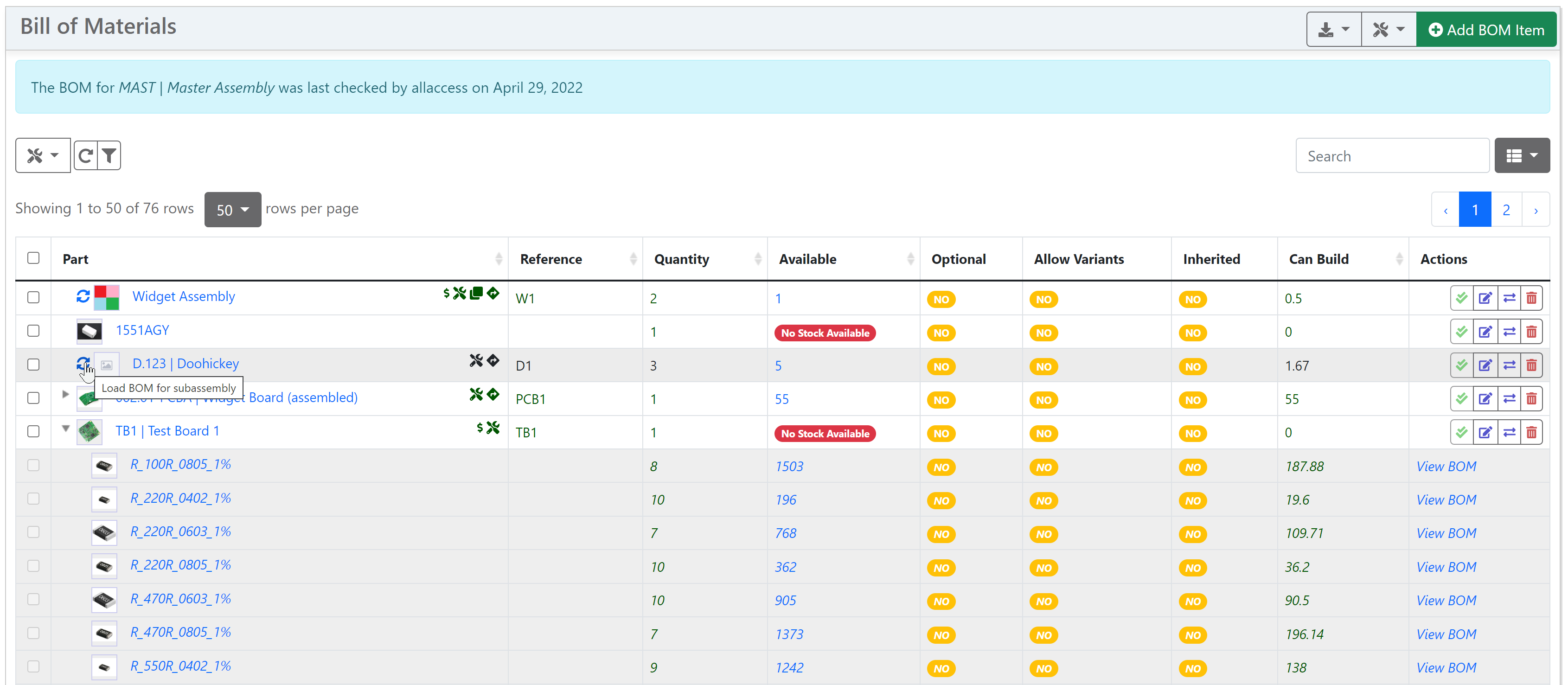 /inventree/InvenTree/raw/commit/2ffd2354eb2bec7a9c09956be1df29879e6ede03/docs/docs/assets/images/build/bom_expanded.png