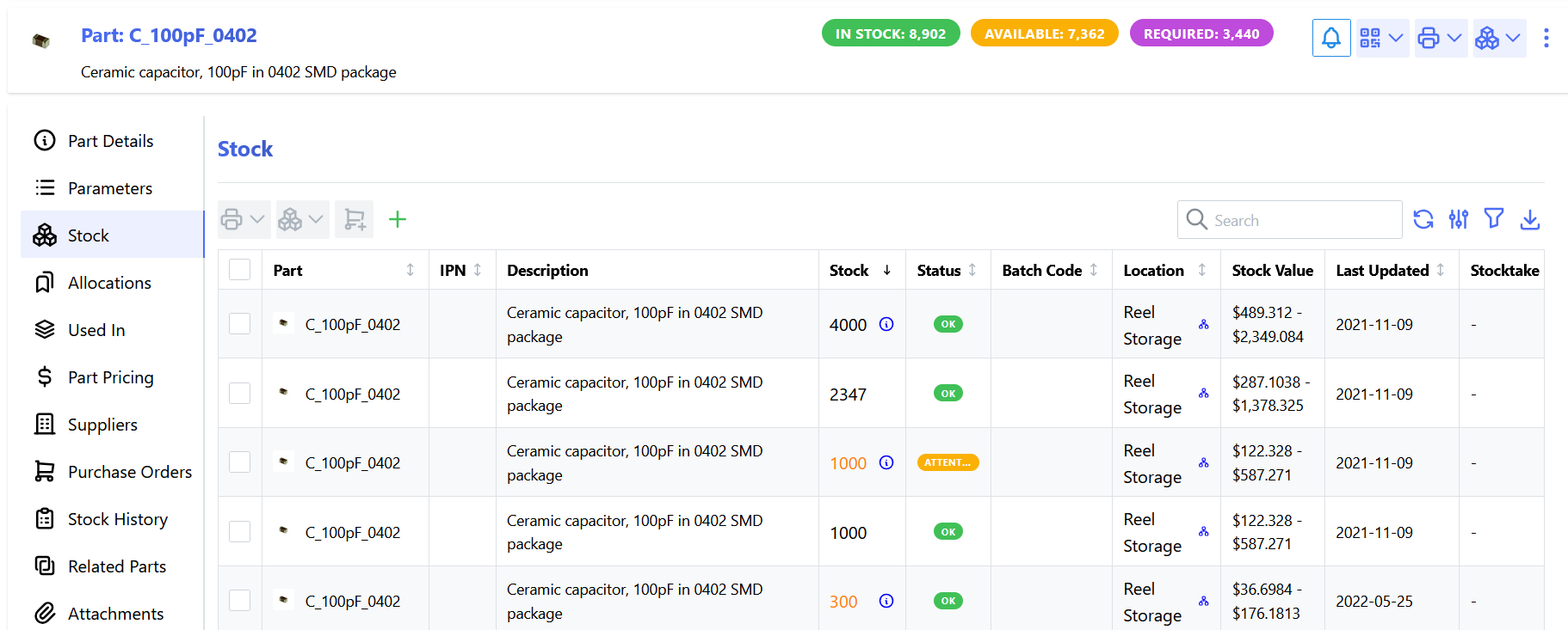 /inventree/inventree-website/raw/commit/958468297b547ccbab4ed9ea7e2b297c4375b0b5/assets/webgallery/part_stock.png